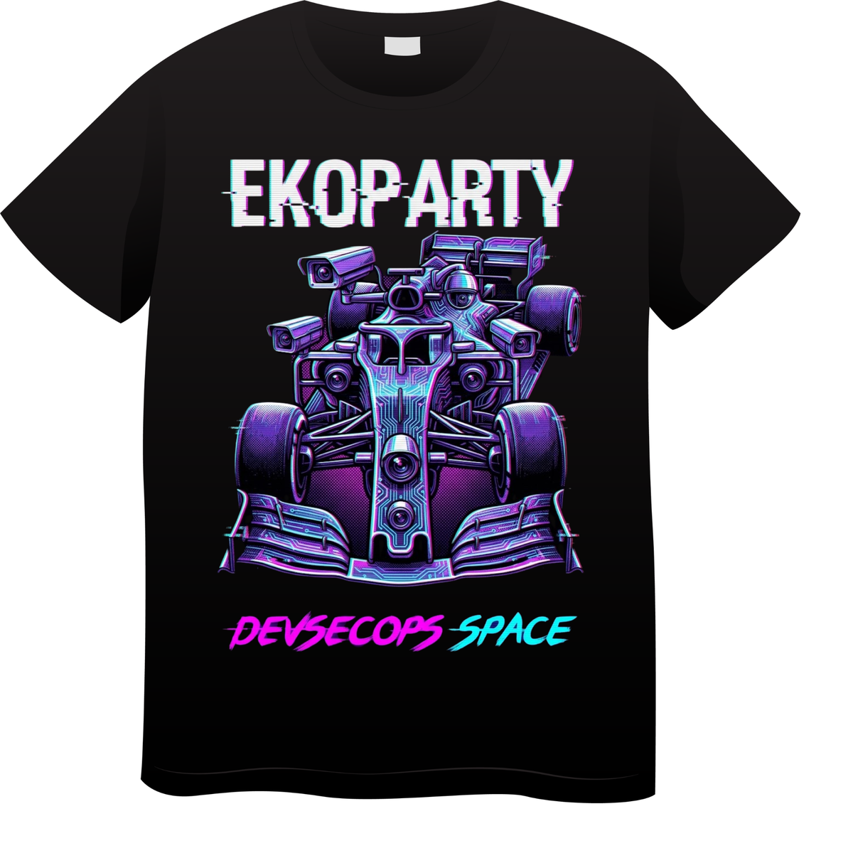 Remera Space Crew: "Under Surveillance"