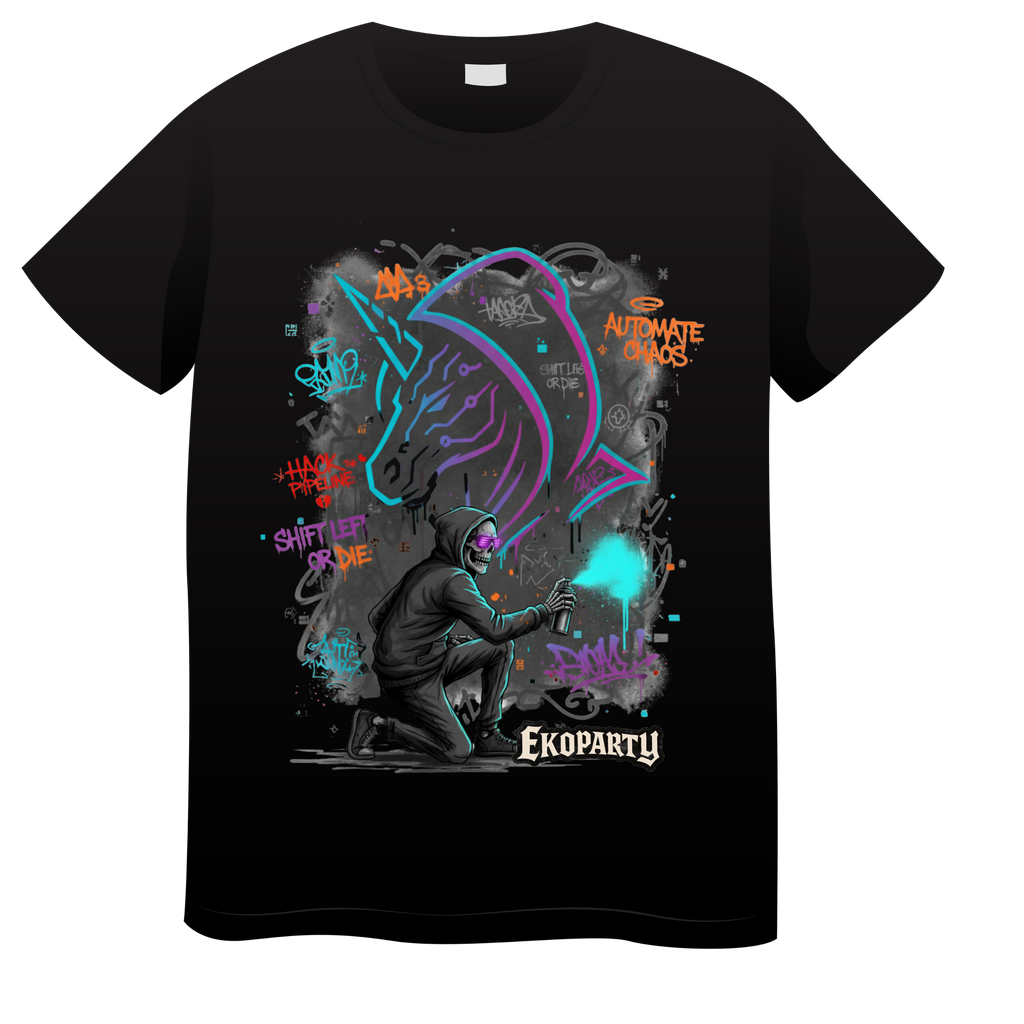 Remera Space Crew: "Hack the Pipeline"
