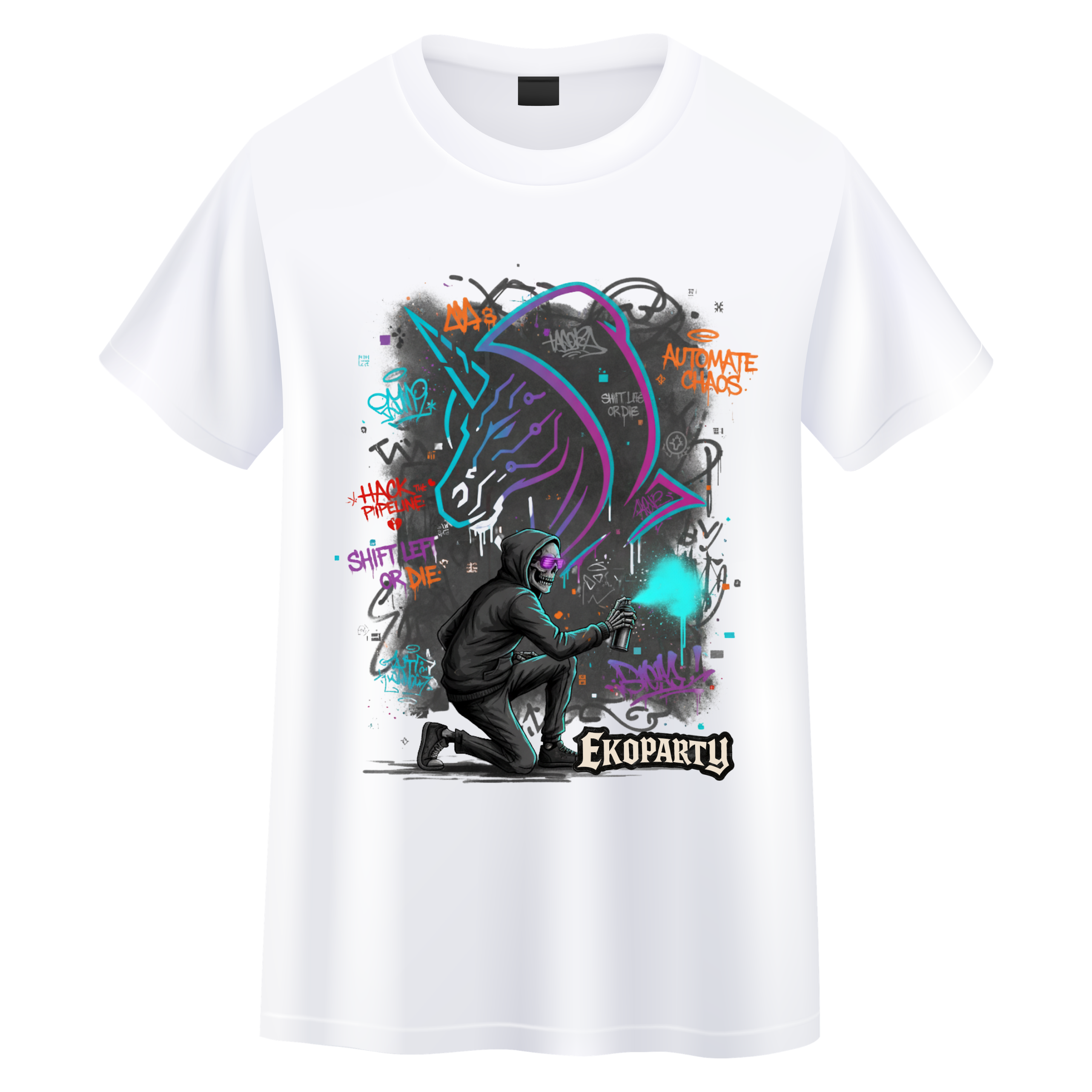 Remera Space Crew: "Hack the Pipeline"